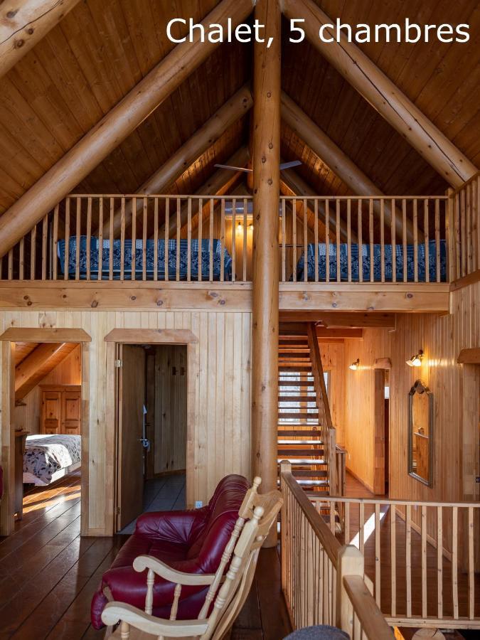 Chalets Et Spa Lac Saint-Jean Chambord Exterior foto