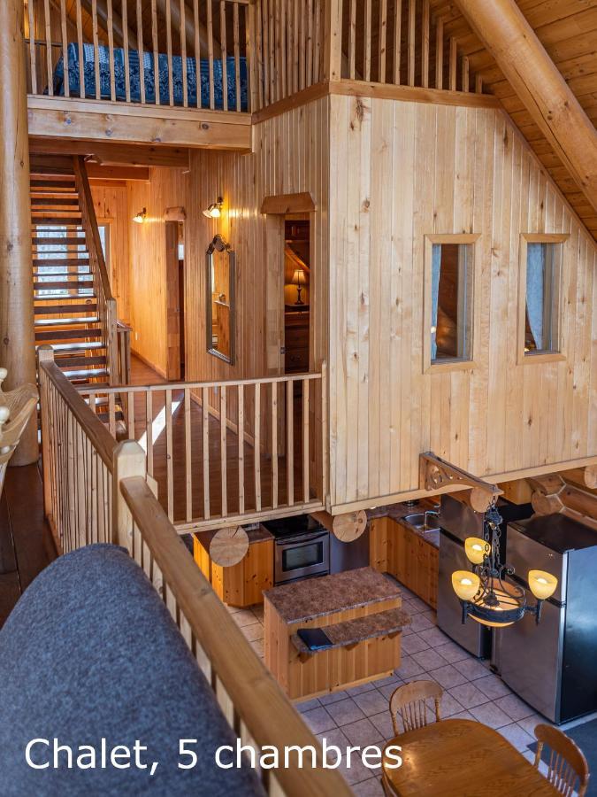 Chalets Et Spa Lac Saint-Jean Chambord Exterior foto